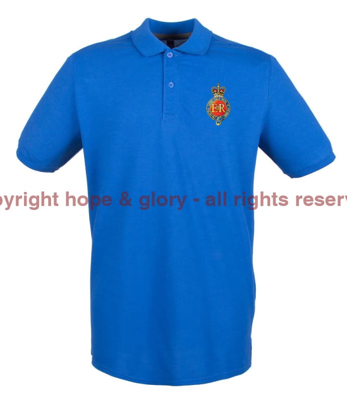The Household Cavalry Embroidered Pique Polo Shirt - Precision Military Emblems