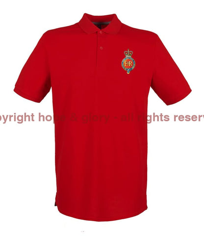 The Household Cavalry Embroidered Pique Polo Shirt - Precision Military Emblems