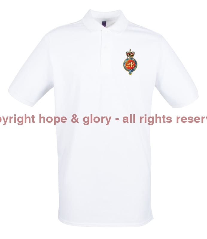 The Household Cavalry Embroidered Pique Polo Shirt - Precision Military Emblems