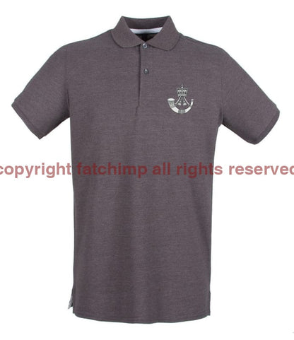 The Rifles Regiment Embroidered Pique Polo Shirt - Precision Military Emblems