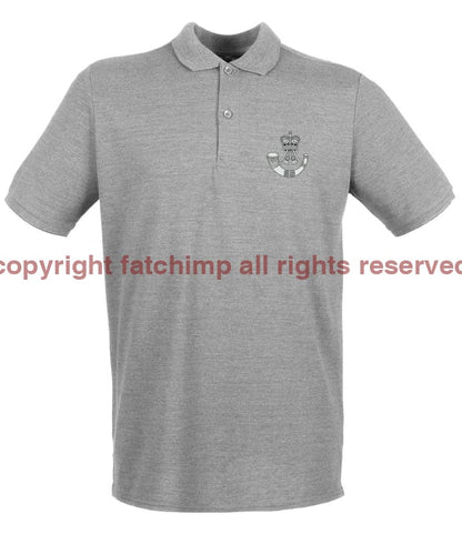 The Rifles Regiment Embroidered Pique Polo Shirt - Precision Military Emblems