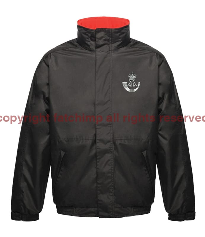 The Rifles Regiment Embroidered Regatta Waterproof Insulated Jacket - Precision Military Emblems
