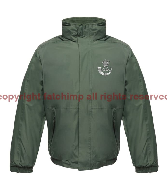 The Rifles Regiment Embroidered Regatta Waterproof Insulated Jacket - Precision Military Emblems