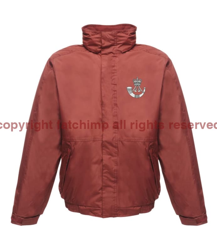 The Rifles Regiment Embroidered Regatta Waterproof Insulated Jacket - Precision Military Emblems