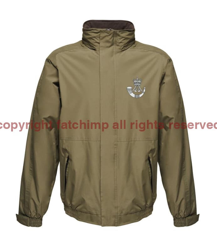 The Rifles Regiment Embroidered Regatta Waterproof Insulated Jacket - Precision Military Emblems