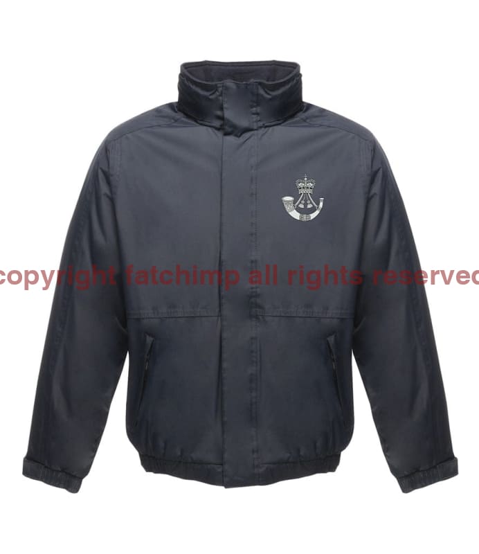 The Rifles Regiment Embroidered Regatta Waterproof Insulated Jacket - Precision Military Emblems