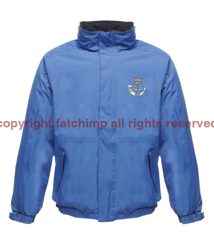 The Rifles Regiment Embroidered Regatta Waterproof Insulated Jacket - Precision Military Emblems