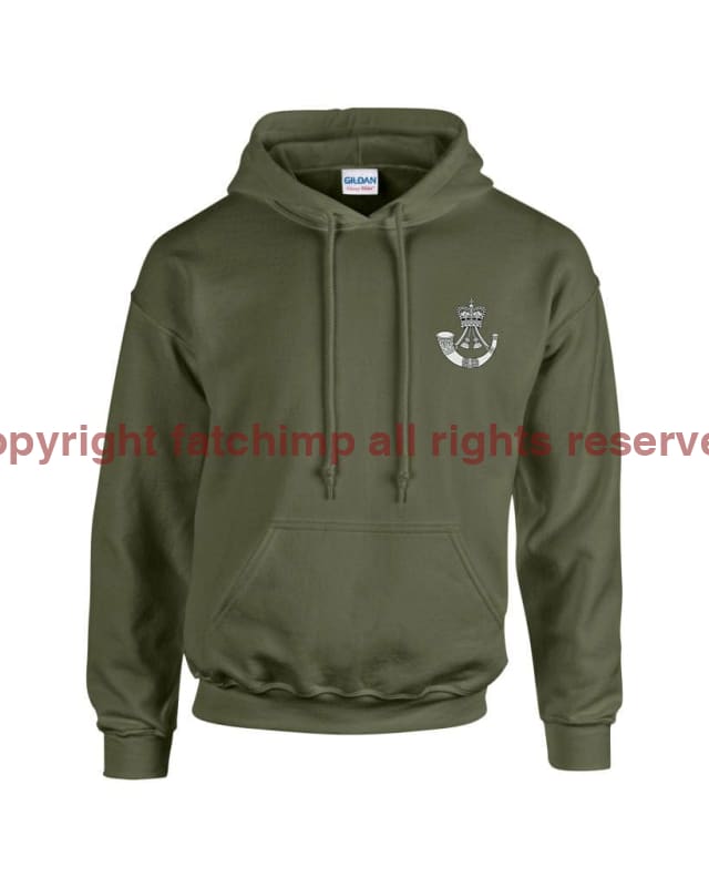 The Rifles Regiment Hoodie - Precision Military Emblems