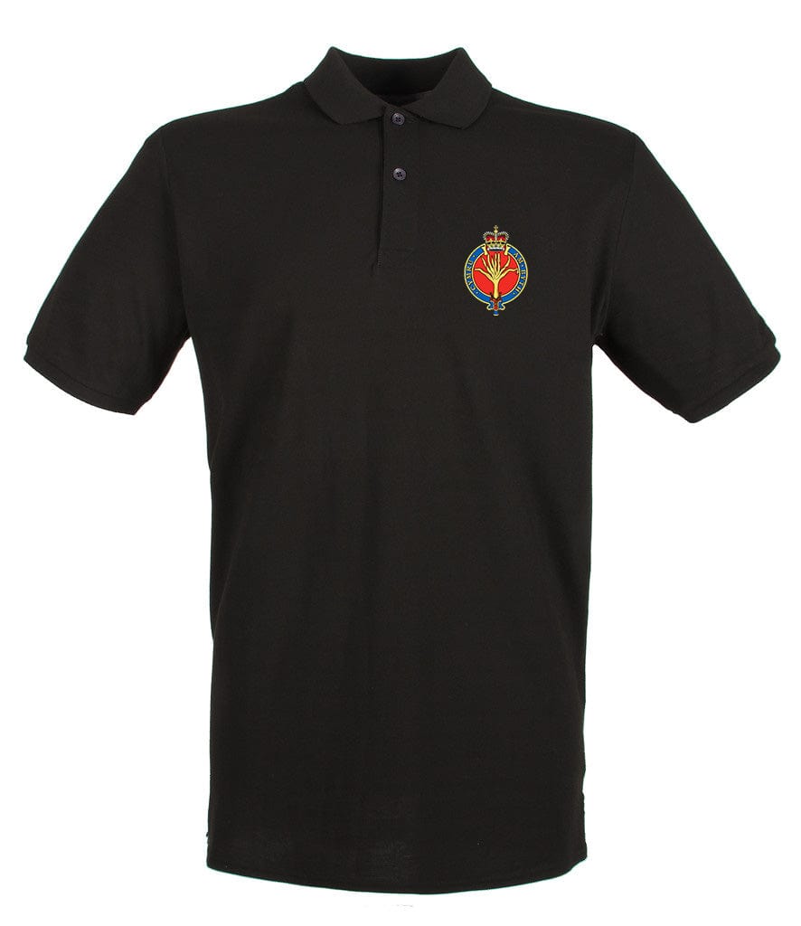 Welsh Guards Embroidered Pique Polo Shirt - Precision Military Emblems