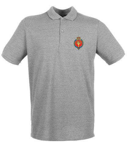 Welsh Guards Embroidered Pique Polo Shirt - Precision Military Emblems