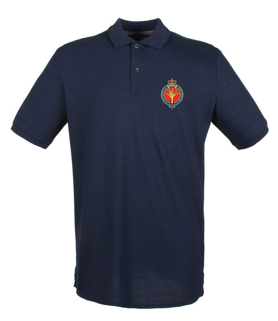 Welsh Guards Embroidered Pique Polo Shirt - Precision Military Emblems