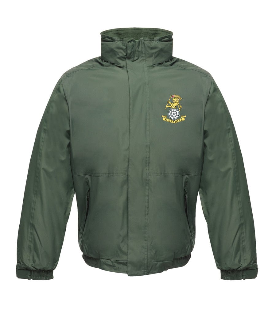 Yorkshire Regiment Embroidered Regatta Waterproof Insulated Jacket - Precision Military Emblems