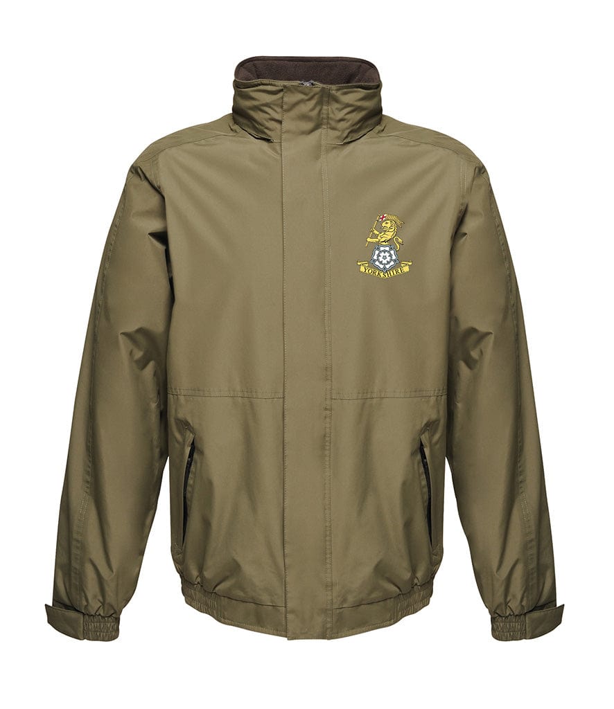 Yorkshire Regiment Embroidered Regatta Waterproof Insulated Jacket - Precision Military Emblems
