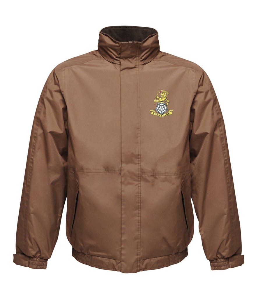 Yorkshire Regiment Embroidered Regatta Waterproof Insulated Jacket - Precision Military Emblems